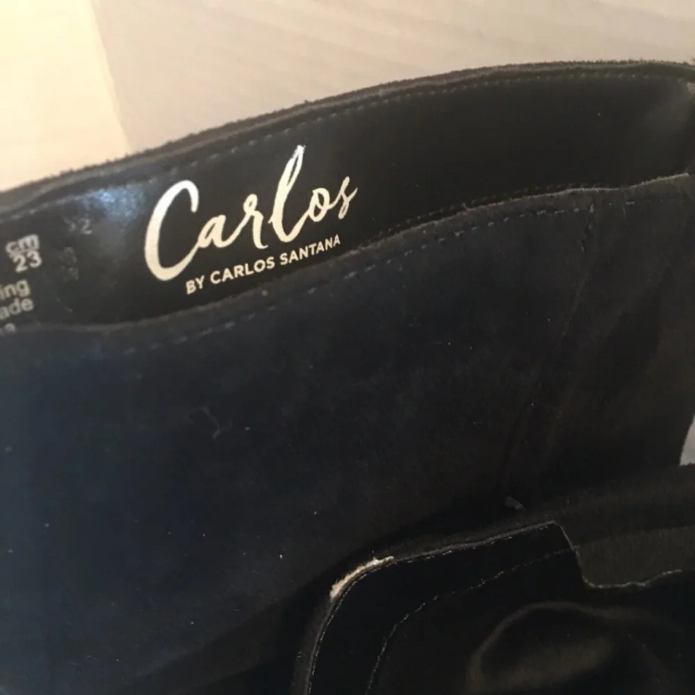 Carlos Santana Knee Slouch Boots Size 6M - Picture 2 of 7